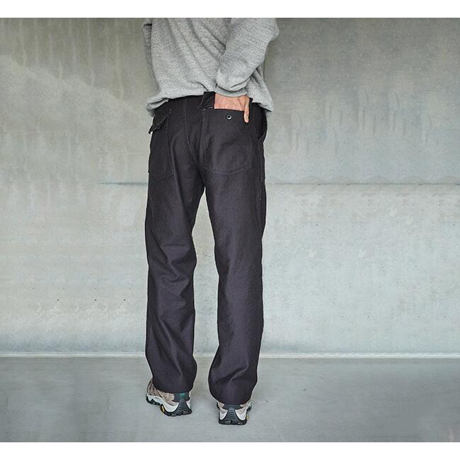 orslow オアスロウ US ARMY FATIGUE PANTS USアーミーファティーグパンツ 01-5002-61 BLACK |  | 03
