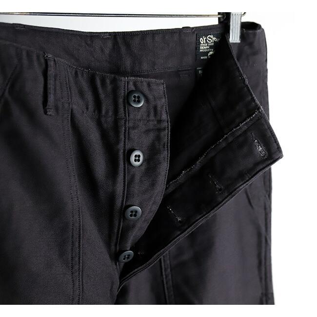 orslow オアスロウ US ARMY FATIGUE PANTS USアーミーファティーグパンツ 01-5002-61 BLACK |  | 08