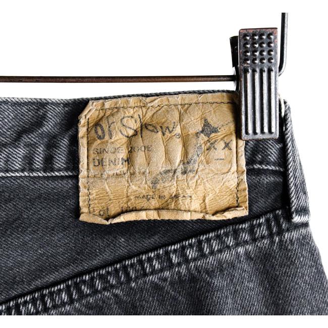 orslow オアスロウ 01-1100W-D61S スーパーダッド デニムパンツ ブラックデニムストーン SUPER DAD'S DENIM PANTS BLACK DENIM STONE |  | 13