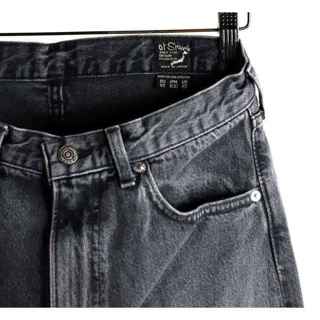 orslow オアスロウ 01-1100W-D61S スーパーダッド デニムパンツ ブラックデニムストーン SUPER DAD'S DENIM PANTS BLACK DENIM STONE |  | 08