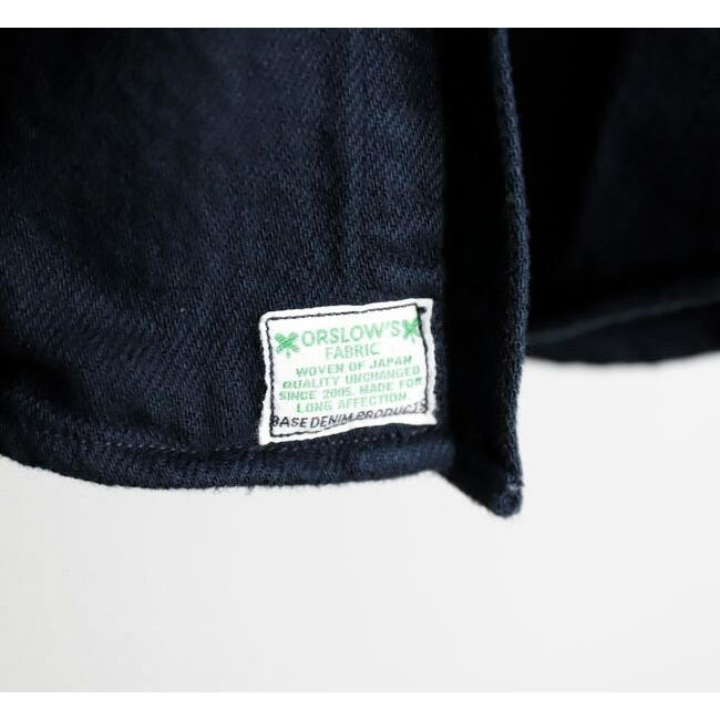 orslow オアスロウ 01-V8072-02 リラックスフィット フランネルシャツ ネイビー RELAX FIT FLANNEL SHIRT NAVY |  | 10