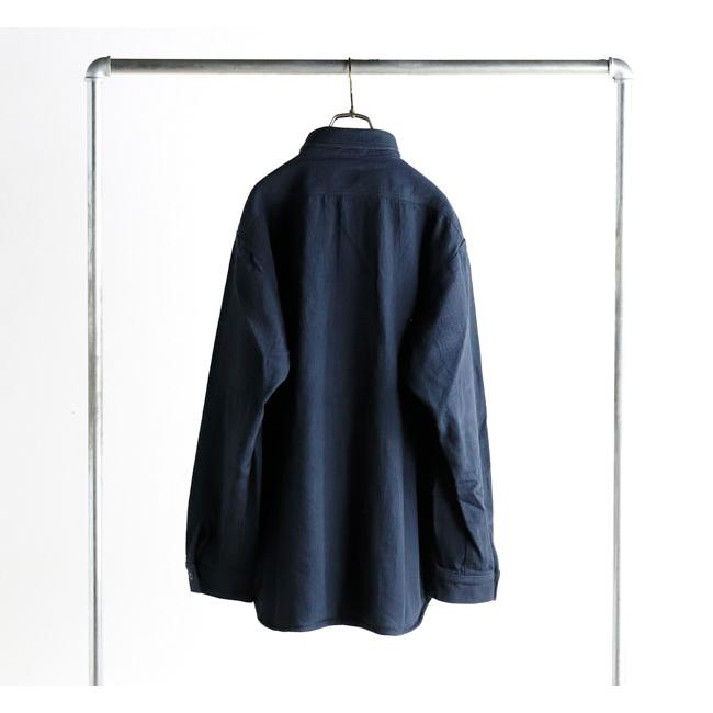 orslow オアスロウ 01-V8072-02 リラックスフィット フランネルシャツ ネイビー RELAX FIT FLANNEL SHIRT NAVY |  | 11