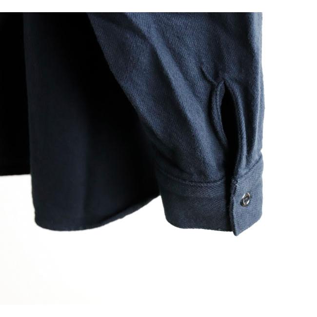 orslow オアスロウ 01-V8072-02 リラックスフィット フランネルシャツ ネイビー RELAX FIT FLANNEL SHIRT NAVY |  | 09