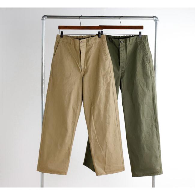 orslow オアスロウ WIDE FIT FRENCH WORK PANTS ワイドフィット