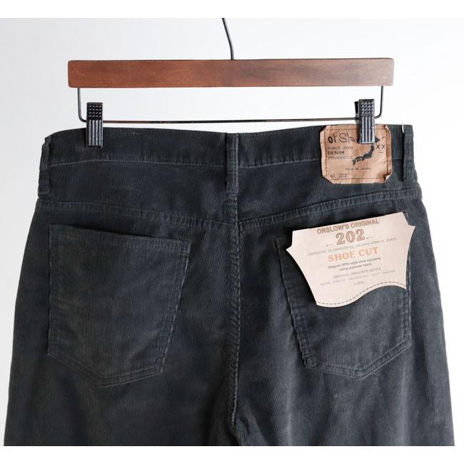 orslow オアスロウ SHOE CUT JEANS CORDUROY シューカットジーンズ