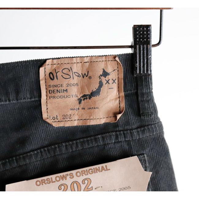orslow オアスロウ SHOE CUT JEANS CORDUROY シューカットジーンズ