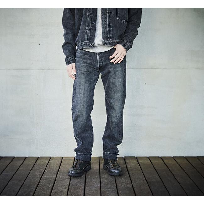 [希少] 90s orSlow オアスロウ 105W ブラック デニム S 再入荷【MEN'S】orSlow[オアスロウ] 105 90's BLACK DENIM S