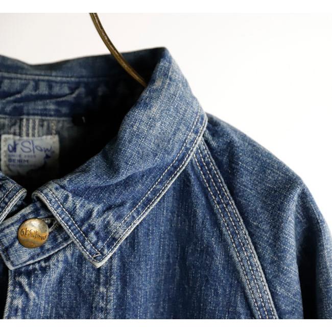 値下げ！オアスロウ orslow 50's カバーオール ビンテージ　デニム orslow オアスロウ 50's DENIM COVER ALL USED デニム