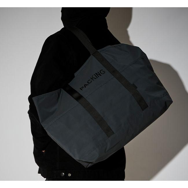 PACKING　パッキング　PA-059　トートバッグ　BLACK REFLECTIVE TOTE |  | 03