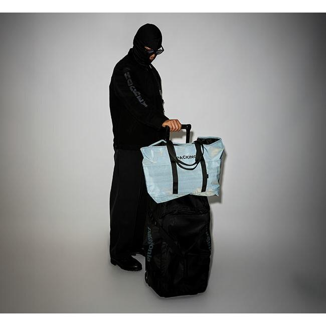 PACKING　パッキング　PA-059　トートバッグ　BLACK REFLECTIVE TOTE |  | 04