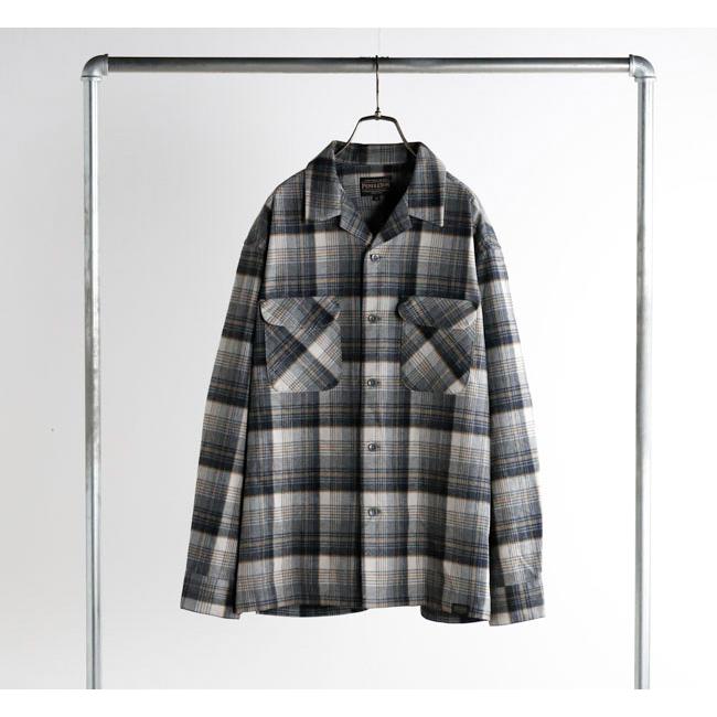 PENDLETON 70s オープンカラーシャツ　ボードシャツ　size L PENDLETON 70s ビンテージ オープンカラーボードシャツ ペンドルトン