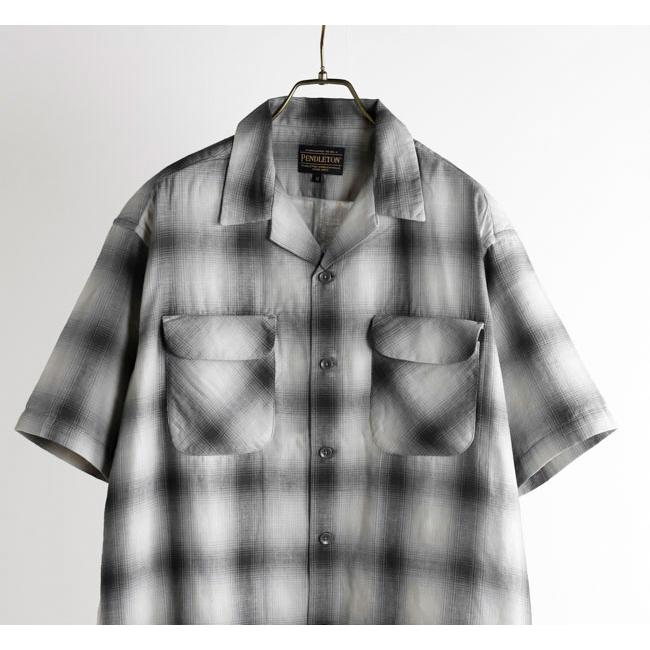 PENDLETON ペンドルトン 62754000 オープンカラー チェック S/Sシャツ