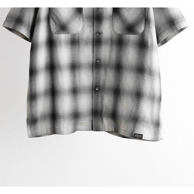 PENDLETON ペンドルトン 62754000 オープンカラー チェック S/Sシャツ
