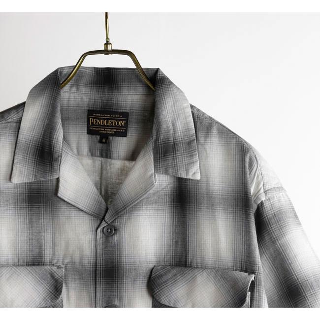 PENDLETON ペンドルトン 62754000 オープンカラー チェック S/Sシャツ 半袖 Open Collar Shirts |  | 03