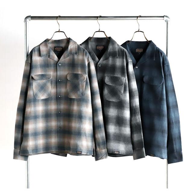 PENDLETON ペンドルトン 64755000 オープンカラー L/Sシャツ 長袖 Open Collar Shirt チェック | 