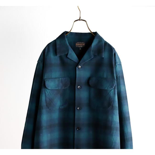 PENDLETON ペンドルトン 64755000 オープンカラー L/Sシャツ 長袖 Open Collar Shirt チェック |  | 16