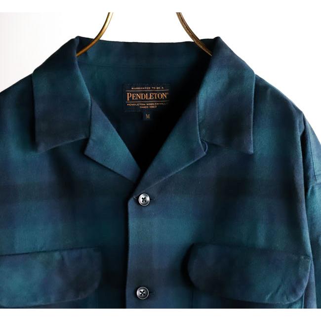 PENDLETON ペンドルトン 64755000 オープンカラー L/Sシャツ 長袖 Open Collar Shirt チェック |  | 17