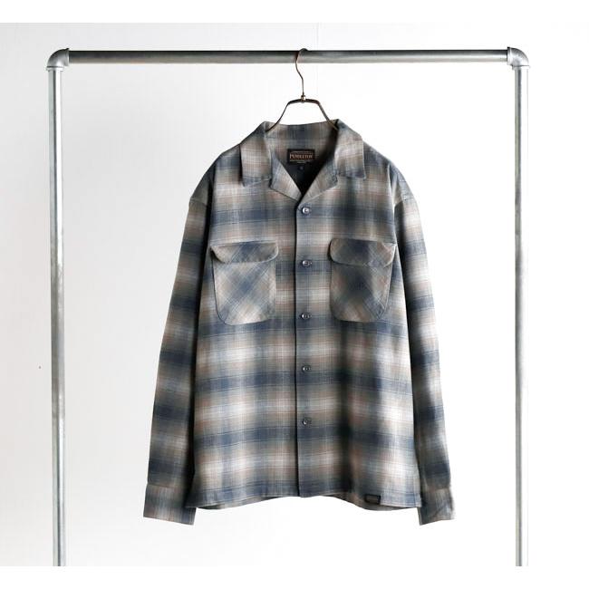 PENDLETON ペンドルトン 64755000 オープンカラー L/Sシャツ 長袖 Open Collar Shirt チェック |  | 01
