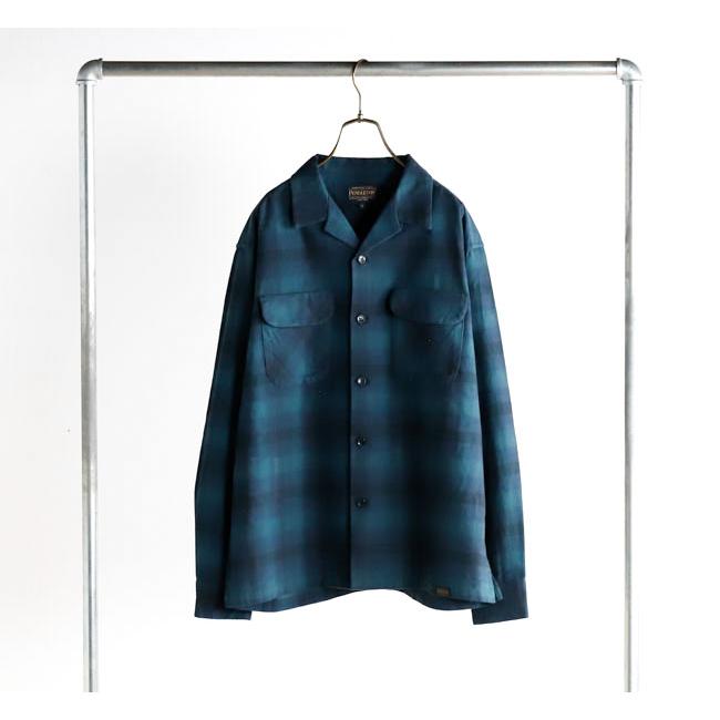 PENDLETON ペンドルトン 64755000 オープンカラー L/Sシャツ 長袖 Open Collar Shirt チェック |  | 03