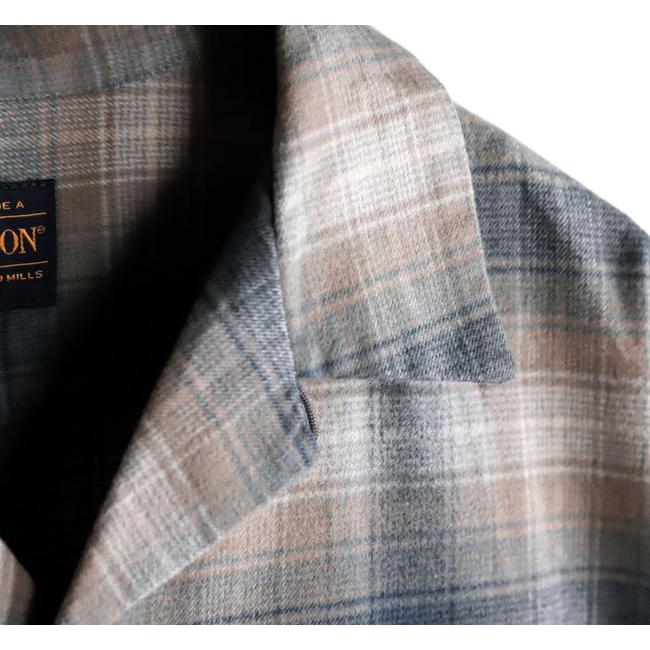 PENDLETON ペンドルトン 64755000 オープンカラー L/Sシャツ 長袖 Open Collar Shirt チェック |  | 07