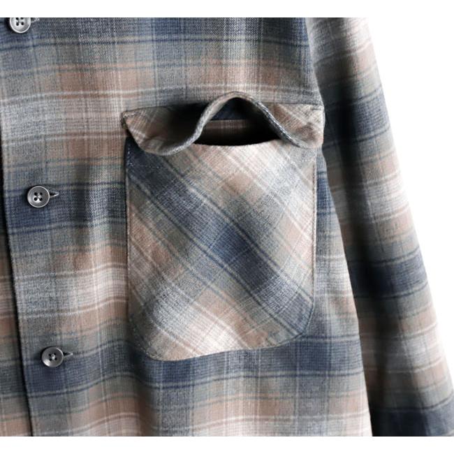 PENDLETON ペンドルトン 64755000 オープンカラー L/Sシャツ 長袖 Open Collar Shirt チェック |  | 08