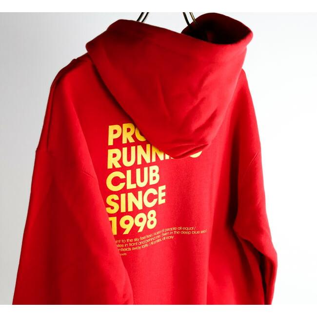 PROGRESS RUNNING CLUB プログレスランニングクラブ RC-25AW 02 プルオーバーパーカー "1998" Hoodie |  | 09