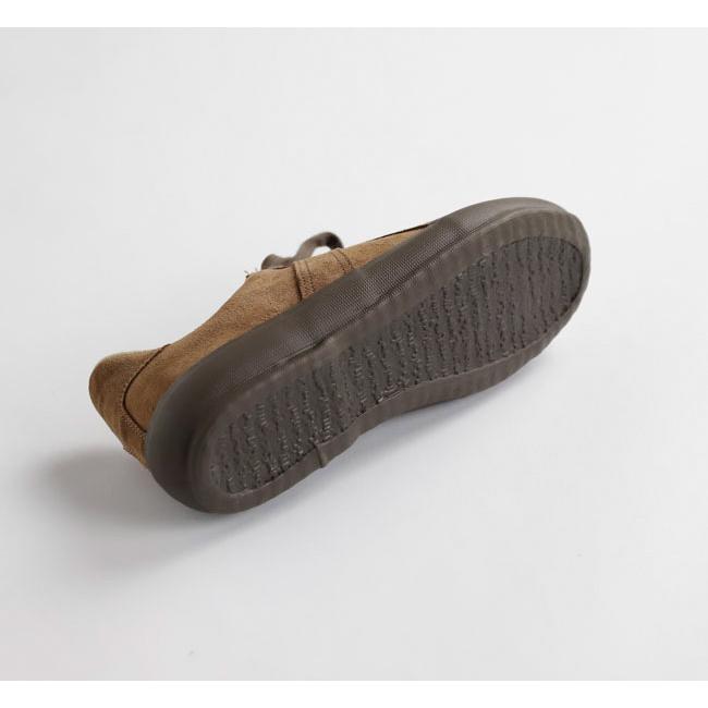 REPRODUCTION OF FOUND GERMAN MILITARY TRAINER 5751S TABACCO SUEDE