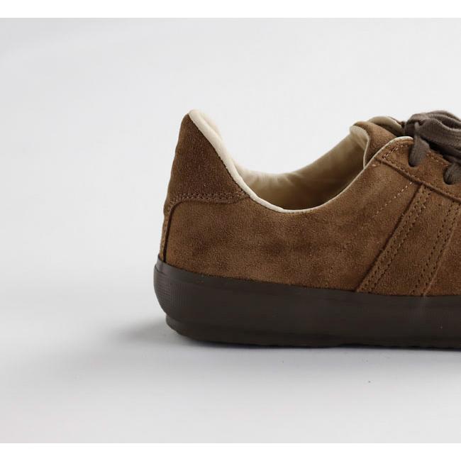 REPRODUCTION OF FOUND GERMAN MILITARY TRAINER 5751S TABACCO SUEDE