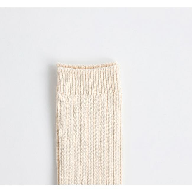 ROTOTO ロトト　オーガニック　デイリー3パッククルーソックス R1123 ECRU |  | 09