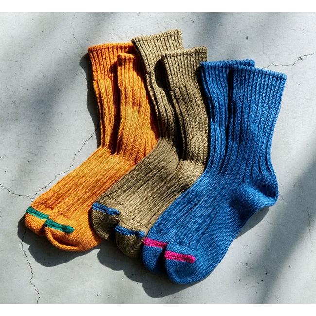 ROTOTO ロトトR1523 CHUNKY RIBBED CREW SOCKS チャンキーリブ クルーソックス |  | 03