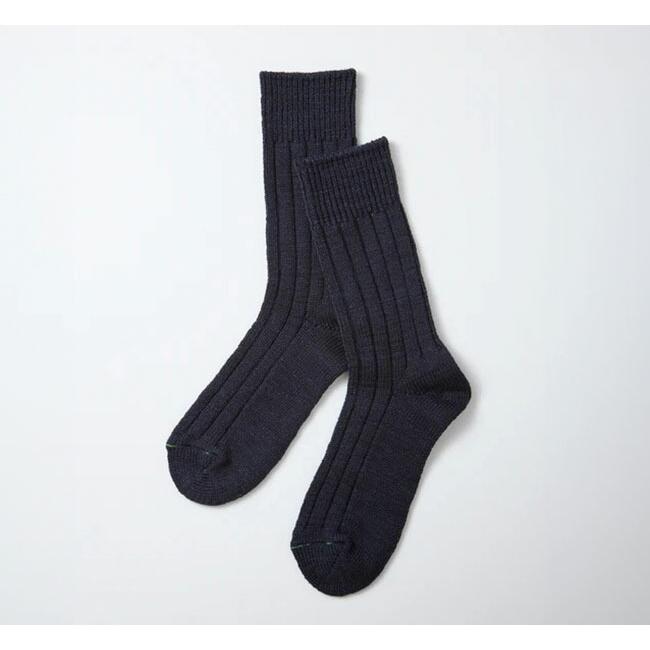 ROTOTO ロトトR1645 オーガニックコットン インディゴトーンソックス ORGANIC COTTON INDIGO TONE SOCKS |  | 02