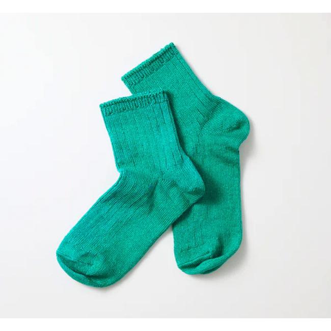 ROTOTO ロトト R1462 リネンコットン リブアンクルソックス LINEN COTTON RIBBED ANKLE SOCKS |  | 02