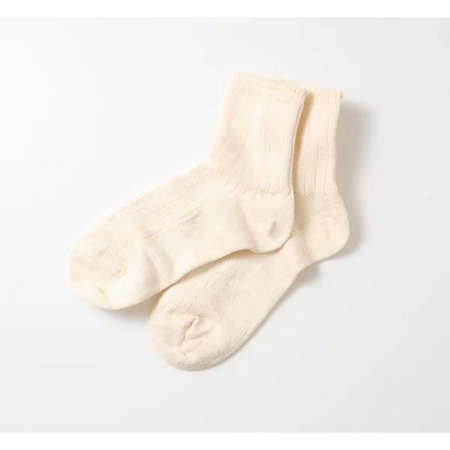 ROTOTO ロトト R1462 リネンコットン リブアンクルソックス LINEN COTTON RIBBED ANKLE SOCKS |  | 04