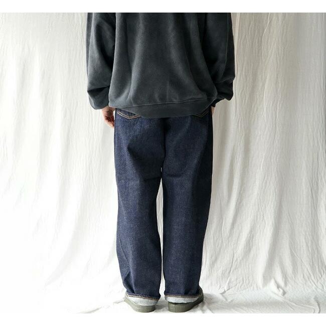 Sanca サンカ PT05 ワイドデニムパンツ 15.5OZ DENIM 5P WIDE FIT |  | 02