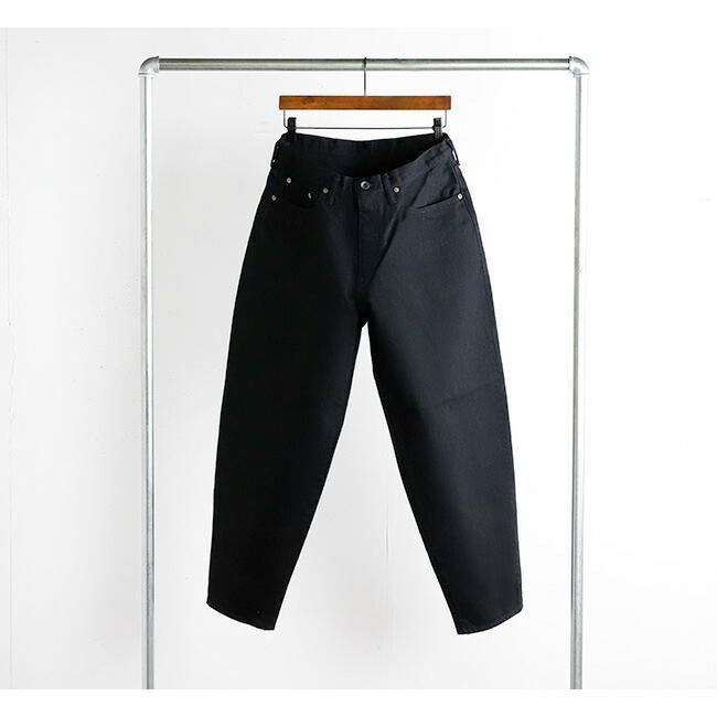 Sanca サンカ PT11 Wブラックデニム バルーンフィットデニム 15.5OZ W/BLACK DENIM 5P BALLOON FIT |  | 04