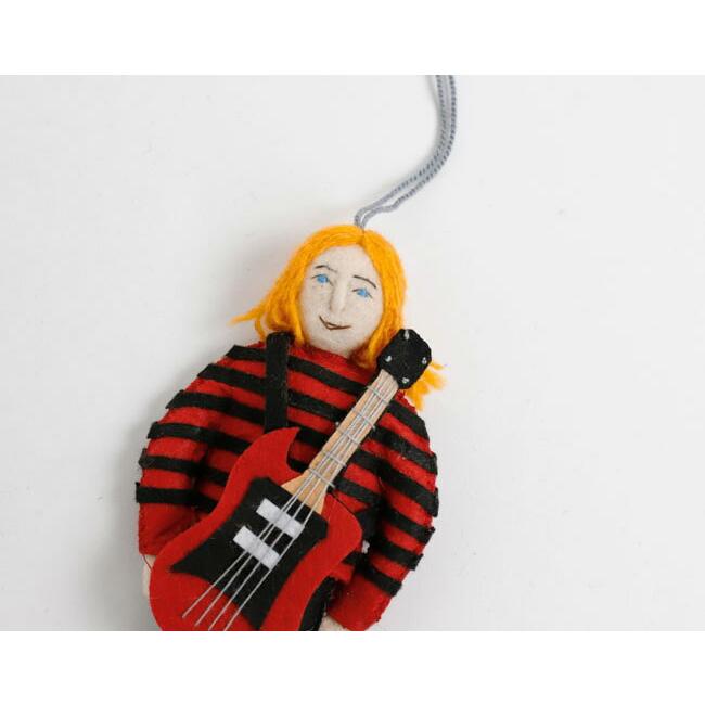 SILK ROAD BAZAAR シルクロードバザー　フェルトオーナメント　Kurt Cobain　カート・コバーン |  | 02