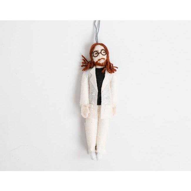 SILK ROAD BAZAAR シルクロードバザー　フェルトオーナメント　John Lennon “New York”ジョン・レノン ニューヨーク | 