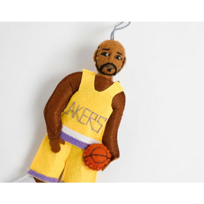 SILK ROAD BAZAAR シルクロードバザー　フェルトオーナメント　Kobe Bryant　コービー・ブライアント |  | 02