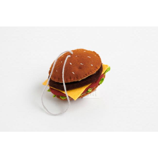 SILK ROAD BAZAAR シルクロードバザー　フェルトオーナメント　CHEESEBURGER　チーズバーガー |  | 02