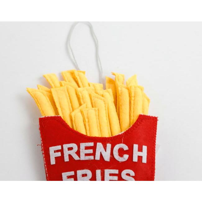 SILK ROAD BAZAAR シルクロードバザー　フェルトオーナメント　FRENCH FRIES　ポテト |  | 02