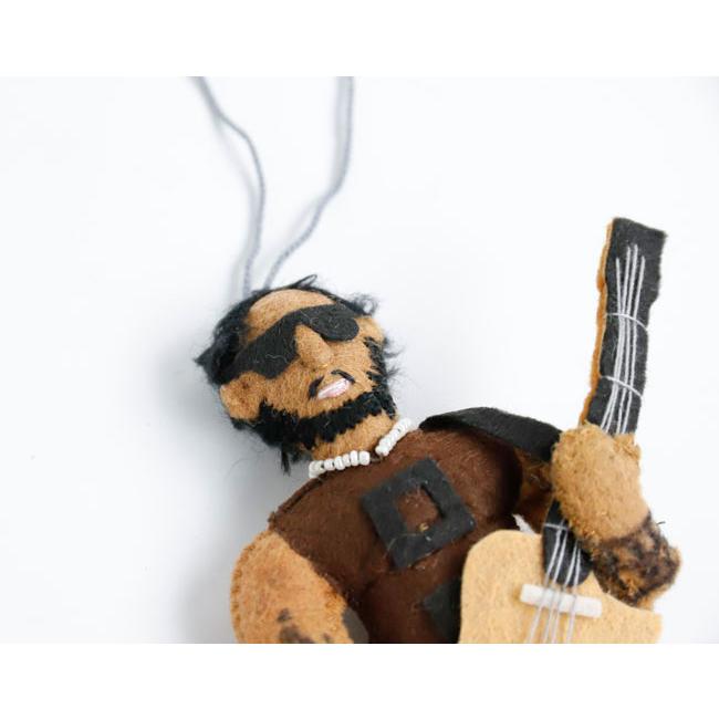 SILK ROAD BAZAAR シルクロードバザー　フェルトオーナメント　Lenny Kravitz　レニー・クラヴィッツ |  | 02
