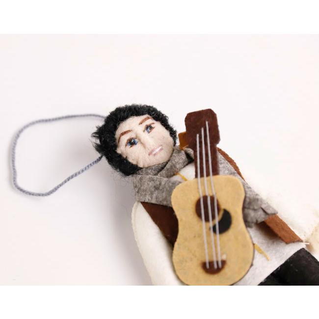 SILK ROAD BAZAAR シルクロードバザー　フェルトオーナメント　Bob Dylan　ボブ・ディラン |  | 02