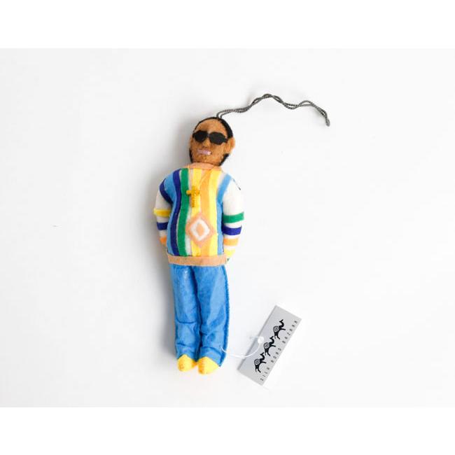SILK ROAD BAZAAR シルクロードバザー フェルトオーナメント The Notorious B.I.G. ノトーリアス・B.I.G. | 