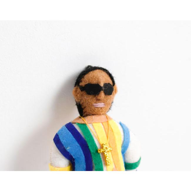 SILK ROAD BAZAAR シルクロードバザー フェルトオーナメント The Notorious B.I.G. ノトーリアス・B.I.G. |  | 01