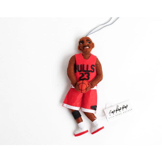 SILK ROAD BAZAAR シルクロードバザー フェルトオーナメント Micheal Jordan マイケル ジョーダン | 