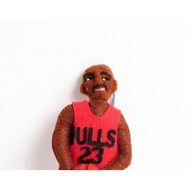 SILK ROAD BAZAAR シルクロードバザー フェルトオーナメント Micheal Jordan マイケル ジョーダン |  | 01