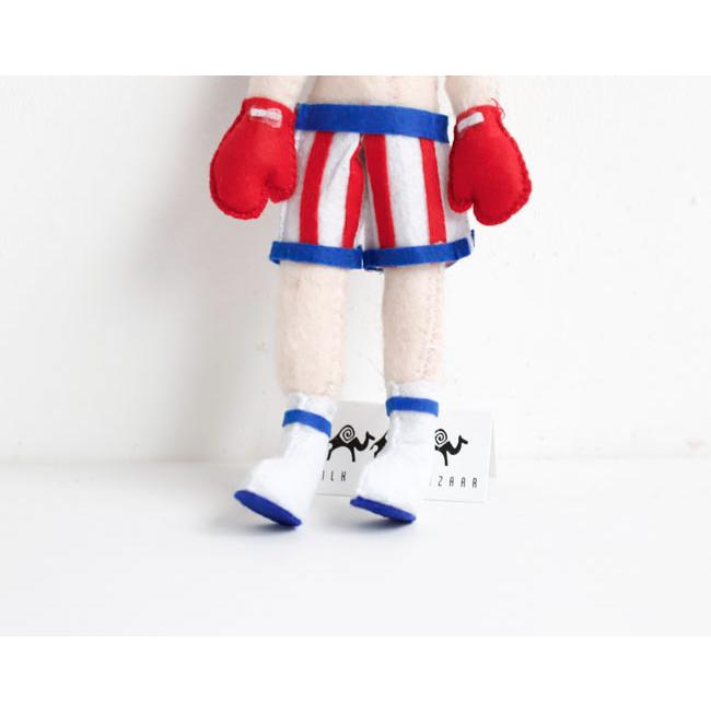 SILK ROAD BAZAAR シルクロードバザー フェルトオーナメント Rocky Balboa ロッキー バルボア |  | 02