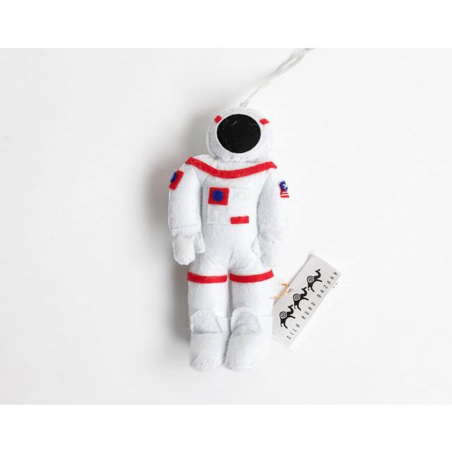 SILK ROAD BAZAAR シルクロードバザー フェルトオーナメント NASA ASTRONAUT ナサ 宇宙飛行士 | 