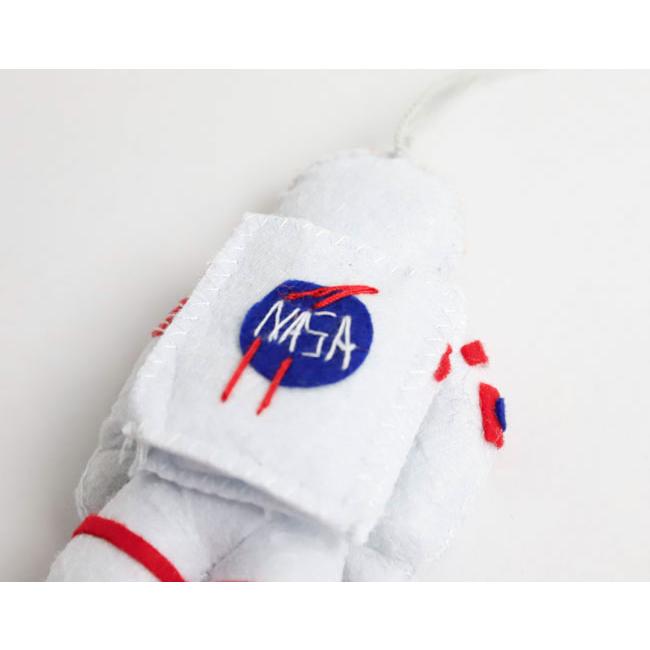 SILK ROAD BAZAAR シルクロードバザー フェルトオーナメント NASA ASTRONAUT ナサ 宇宙飛行士 |  | 02