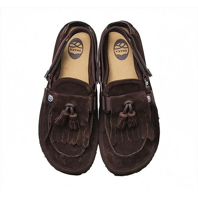 SHAKA シャカ SK-296 ミュールタッセルサンダル MOC MULE TASSEL SUEDE |  | 05